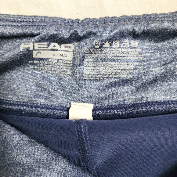 Head Womens Athletic Periwinkle Blue Pearl Gray Prestige Golf/Tennis Skort XS - Picture 3 of 6